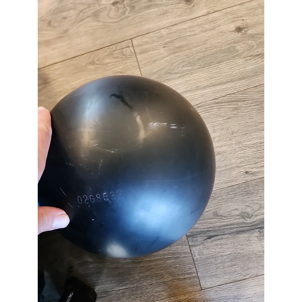 Ebonite Turbo black Urethane Bowling Ball 16 Lb